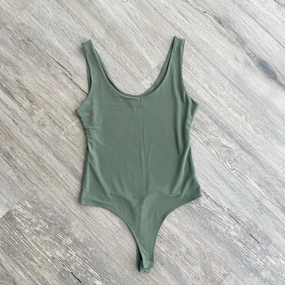 Sage Green Leith Bodysuit